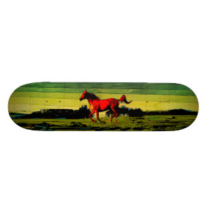 Pferd Skateboard