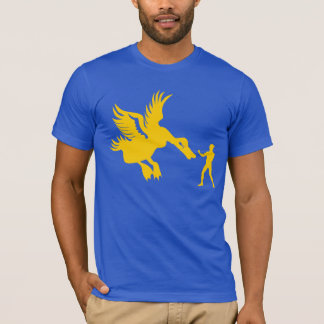 Pferd sortierte Ente T-Shirt