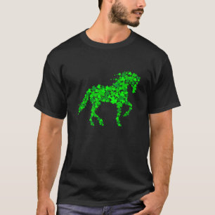 Pferd St Patricks Shamrock Pferd C St Patricks Tag T-Shirt