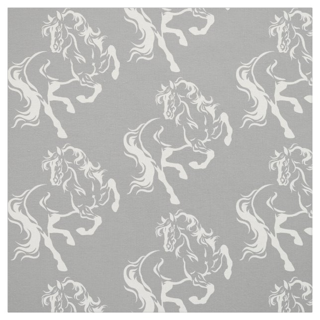 Pferd Stoff (Muster)