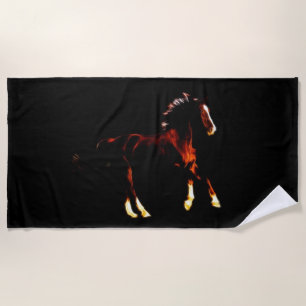 Pferd Strandtuch