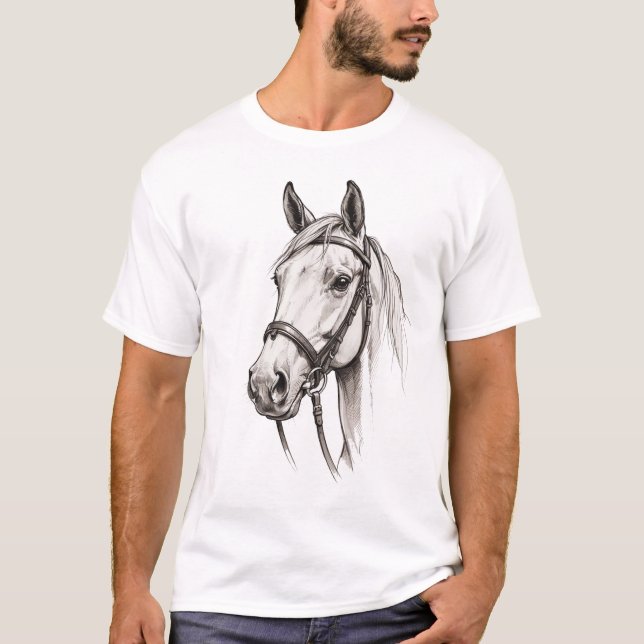 Pferd T-Shirt (Vorderseite)