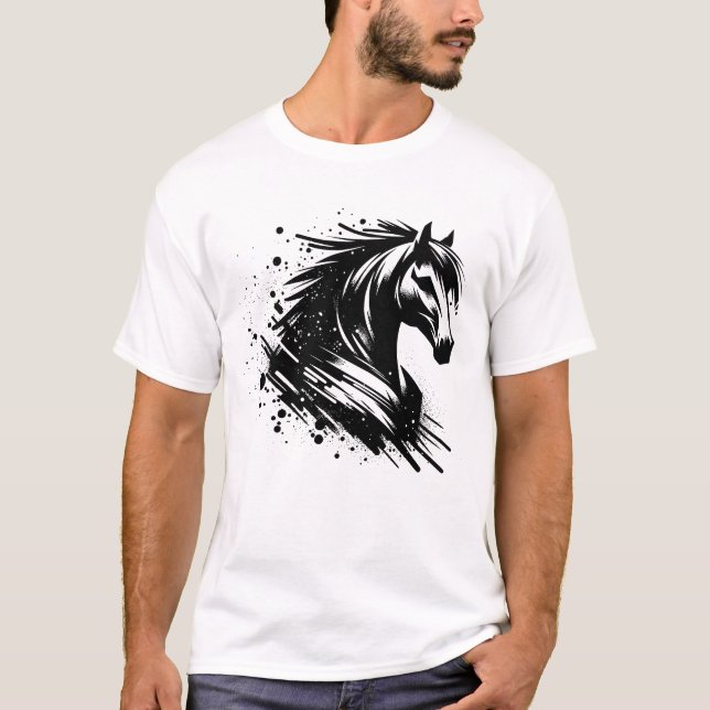 Pferd T-Shirt (Vorderseite)