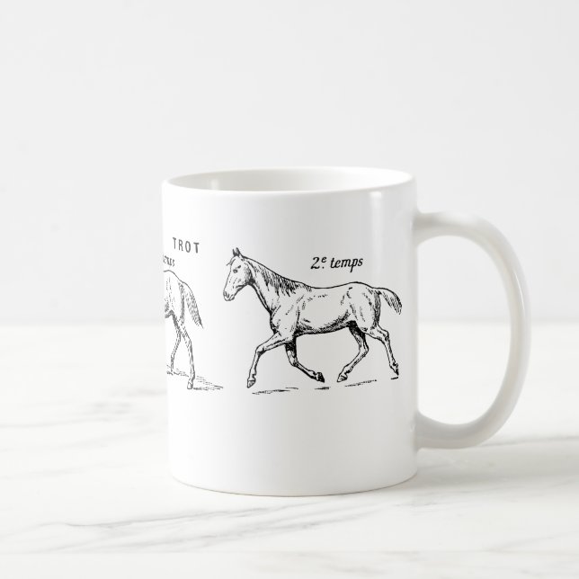 Pferd Tasse (Rechts)