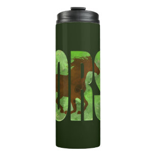 Pferd-Thermal-Tumbler Thermosbecher