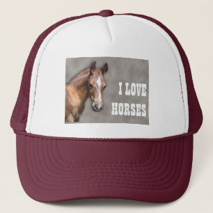 Pferd Truckerkappe