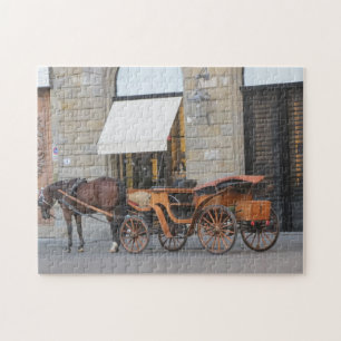 Pferd u. Wagen Puzzle