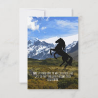 Pferd über meinem Pferd ist mein großes Herz