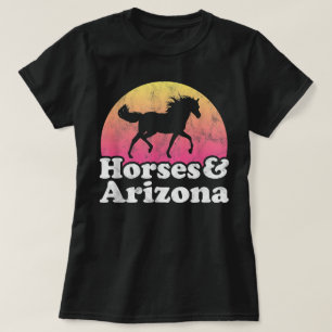 Pferd und Arizona Frauen oder Mädchen Pferde T-Shirt