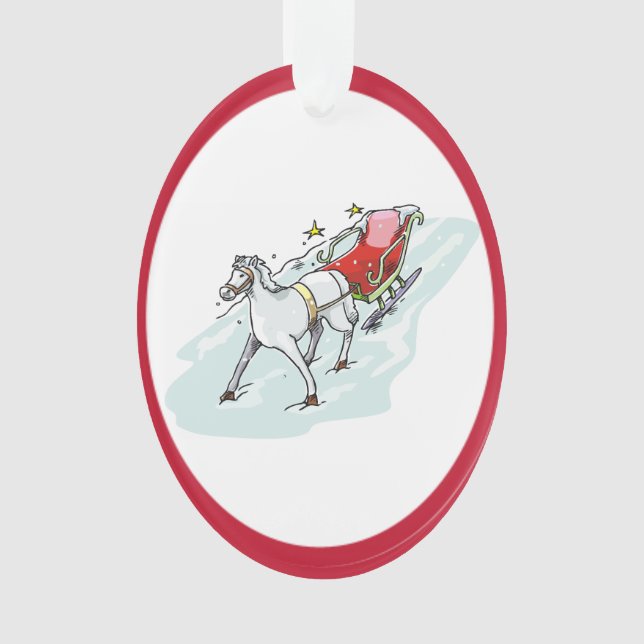 Pferd und Beförderung - Ornament (Vorderseite)