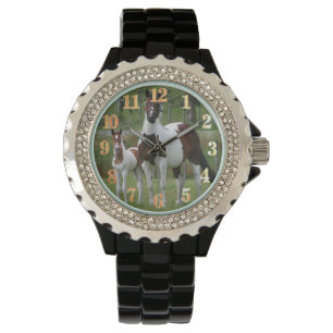 Pferd und Colt: Das diamante de Armbanduhr