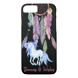 Pferd und Dreamcatcher ~ Dreams & Wishings BOHO Case-Mate iPhone Hülle