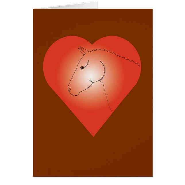 Pferd und Herz (Vorne)