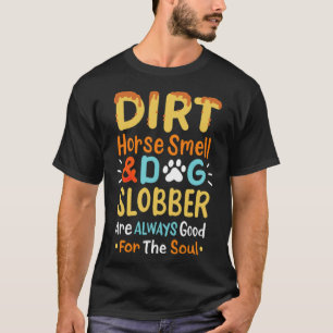 Pferd und Hundebüt Norman thelwell lustig T-Shirt