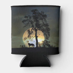 Pferd und Mond Koozie Tasse Kühler Dosenkühler