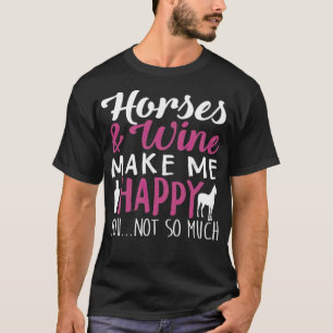 Pferd und Pferderennen Kinder T-Shirt