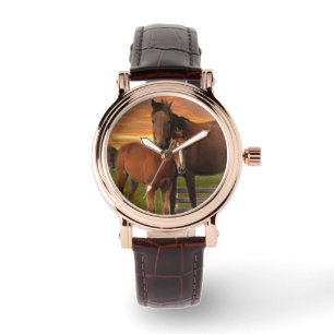 Pferd und Pony Armbanduhr