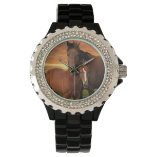Pferd und Pony Armbanduhr