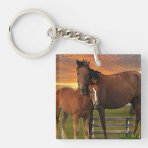 Pferd und Pony Schlüsselanhänger