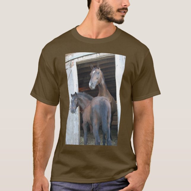 Pferd und Pony T-Shirt (Vorderseite)