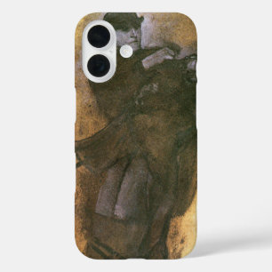 Pferd und Reiter von Edgar Degas, Vintag Studium A iPhone 16 Hülle
