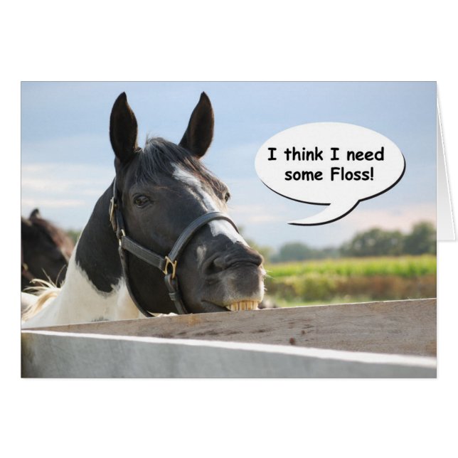 Pferd und Verlust (Vorderseite (Horizontal))