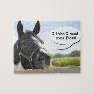 Pferd und Verlust Puzzle
