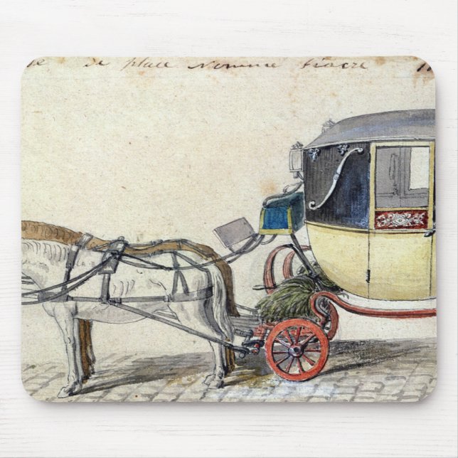 Pferd und Wagen, 1825 Mousepad (Vorne)