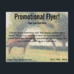 Pferd und Warenkorb von Georges Seurat Flyer<br><div class="desc"></div>