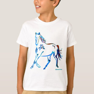 Pferd vieler Farben T-Shirt