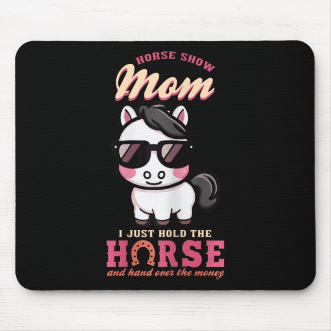 Pferd zeigen Mama, ich halte nur das Pferd und geb Mousepad (Vorne)