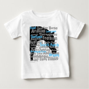 "Pferd züchtet" Säugling T Baby T-shirt