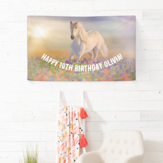 Pferd zum Geburtstag Banner