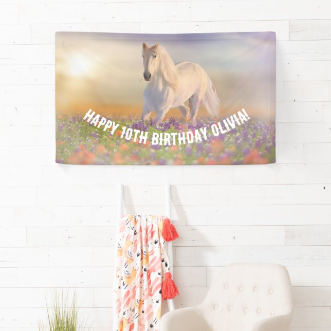 Pferd zum Geburtstag Banner (Insitu)