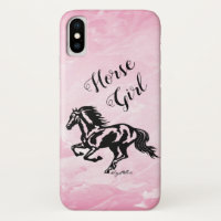 Pferdchen, Pferdekutsche iPhone Case