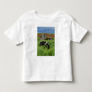Pferde auf einem Feld in der Palouse 2 betrachten Kleinkind T-shirt