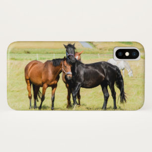 Pferde auf Weide 003 Case-Mate iPhone Hülle