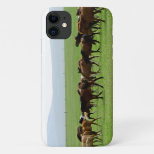 Pferde auf Weide - Landschaftsfotografie Case-Mate iPhone Hülle