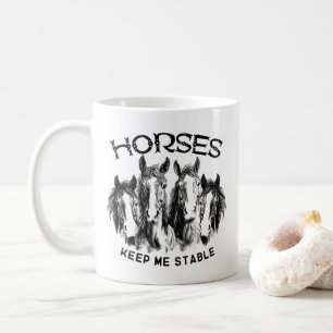 Pferde Behalten Stable - Pferde Tierliebhaber Kaffeetasse