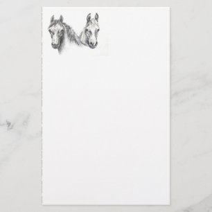 Pferde Briefpapier