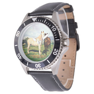 Pferde/Cabalos/Horses Armbanduhr