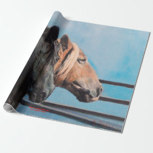 Pferde/Cabalos/Horses Geschenkpapier