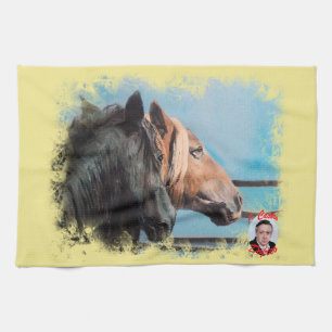 Pferde/Cabalos/Horses Handtuch