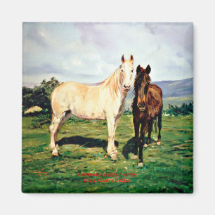 Pferde/Cabalos/Horses Magnet