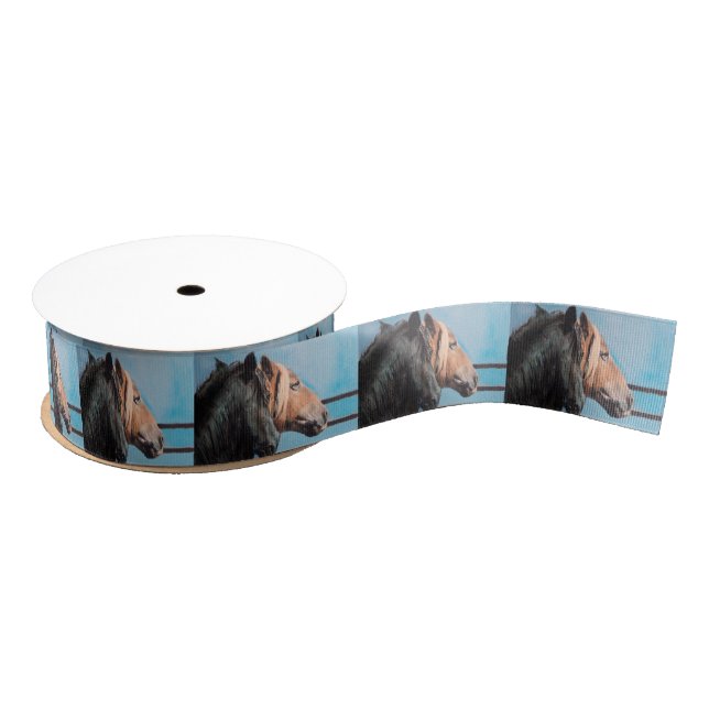 Pferde/Cabalos/Horses Ripsband (Spule)