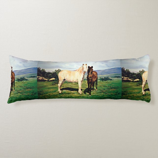 Pferde/Cabalos/Horses Seitenschläferkissen (Vorderseite)