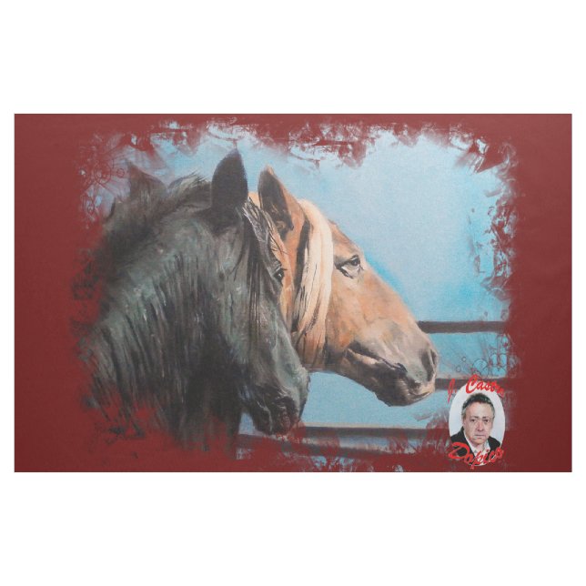 Pferde/Cabalos/Horses Stoff (Yard (91,4 cm))