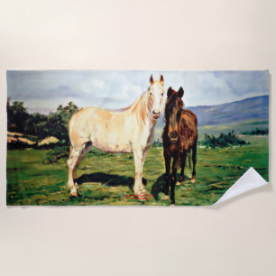 Pferde/Cabalos/Horses Strandtuch