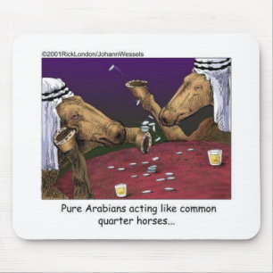 Pferde Cartoon Geschenke T-Shirts & Sammlerstücke Mousepad