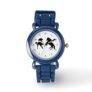 Pferde Couple Watch Geschenk Armbanduhr